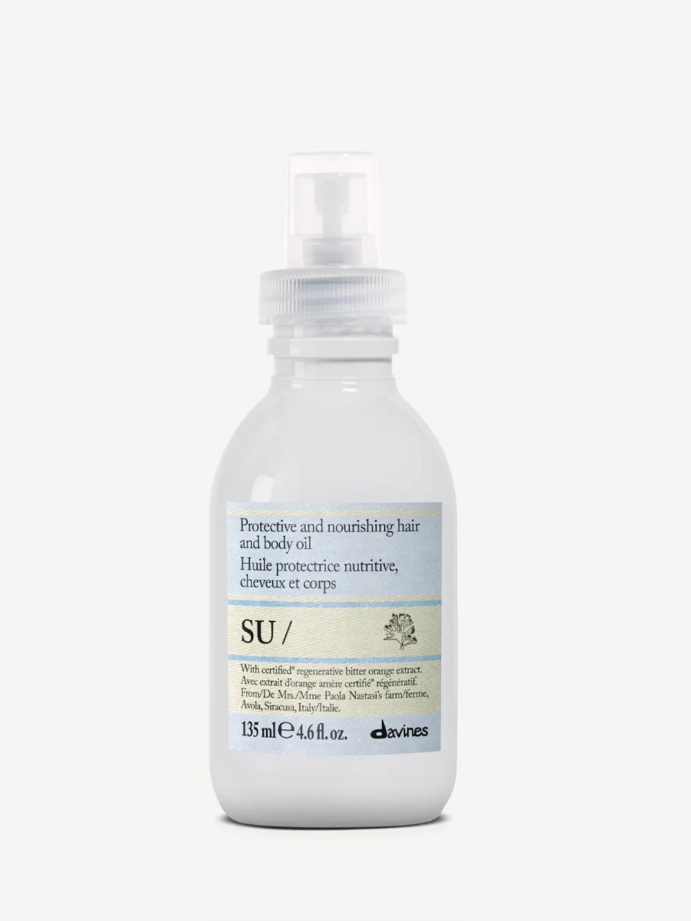 NWT Davines SU Hair & Body Oil